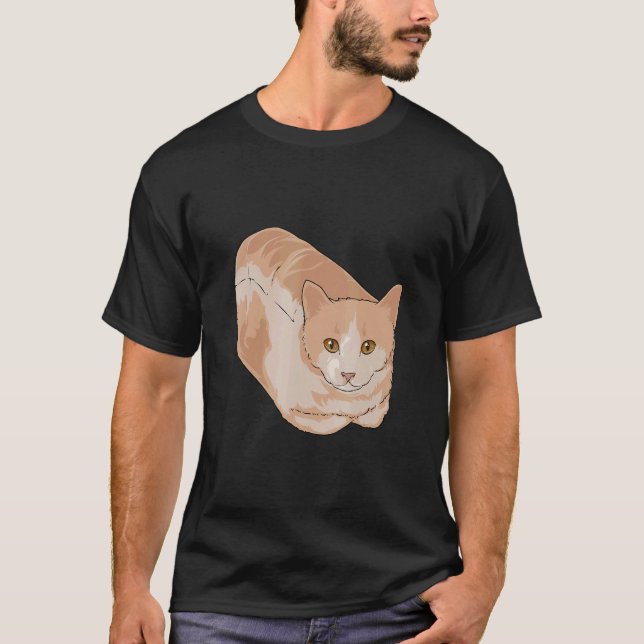 Cat Bread Funny Dank Meme Cats T-Shirt (Front)
