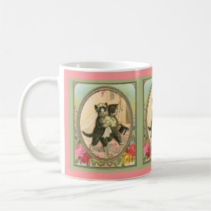 Cat Bride and Groom Wedding Day Coffee Mug