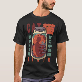 Cat Broth Kitty in a Mason Jar T-Shirt