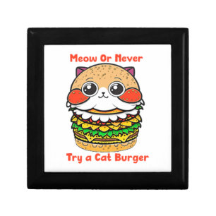 Cat Burger  Gift Box