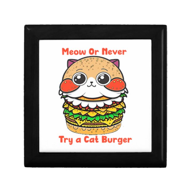 Cat Burger  Gift Box (Front)