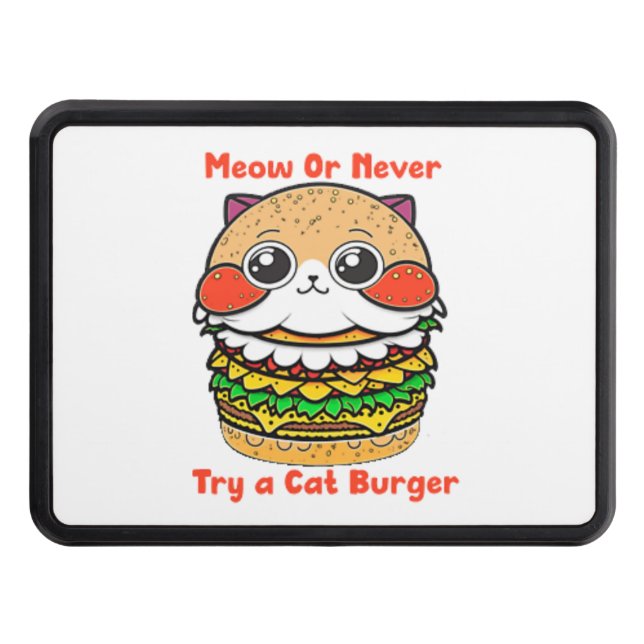 Cat Burger  Hitch Cover (Front)