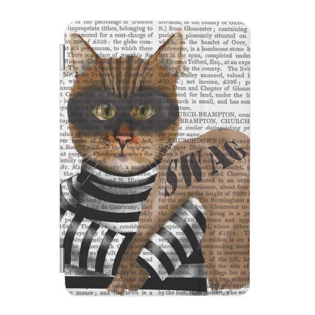 Cat Burglar iPad Mini Cover (Front)