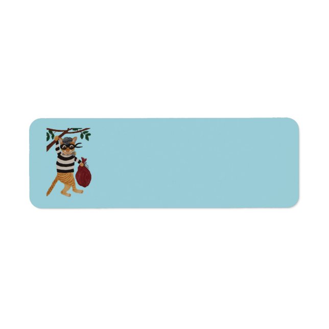 Cat Burglar Label (Front)