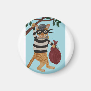 Cat Burglar Magnet