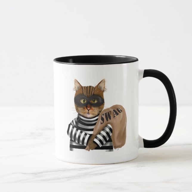 Cat Burglar Mug (Right)