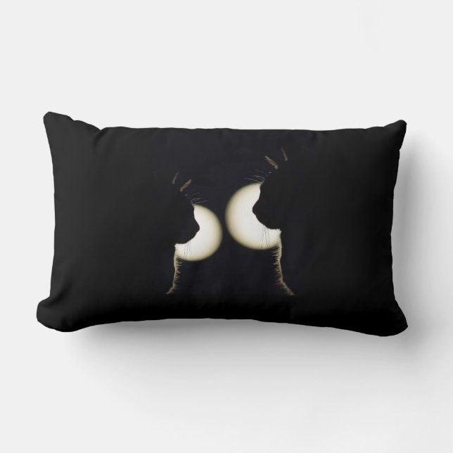 Cat Burglars Spotted Lumbar Pillow (Front)