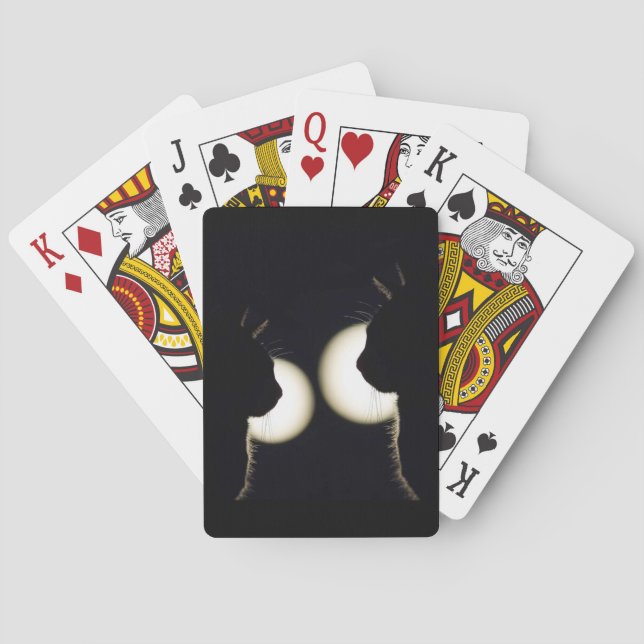 Cat Burglars Spotted Poker Cards (Back)