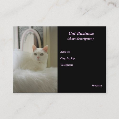Cat Business Card