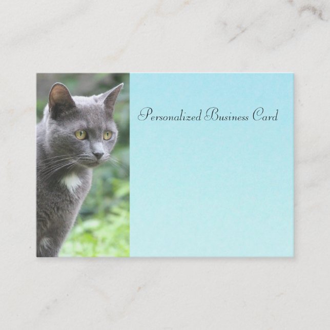 Cat Business Card (Front)