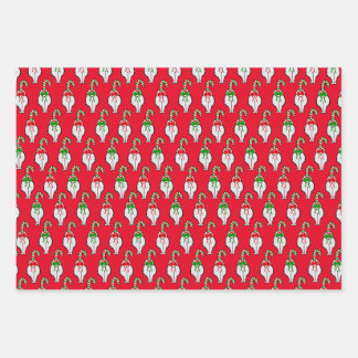Cat Butt Christmas Wrapping Paper Sheets