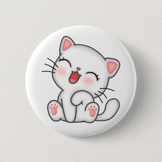 Cat Button (Front)