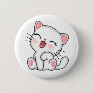 Cat Button