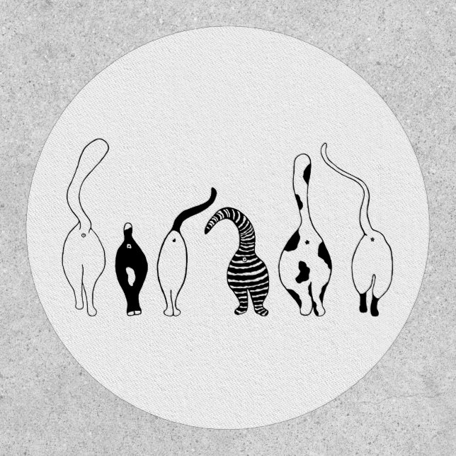 Cat Butts Patch (Front)