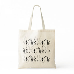 Cat Butts Pattern Tote Bag