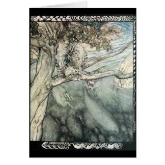 Cat by Arthur Rackham Cards