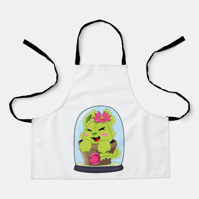 Cat Cactus Apron (Front)