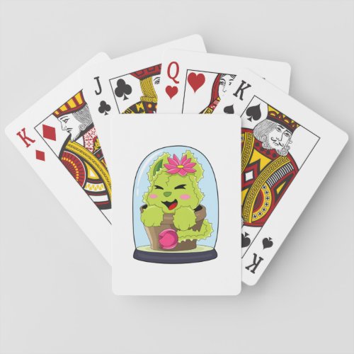 Cat Cactus Playing Cards