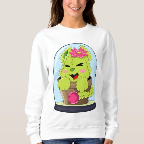 Cat Cactus Sweatshirt