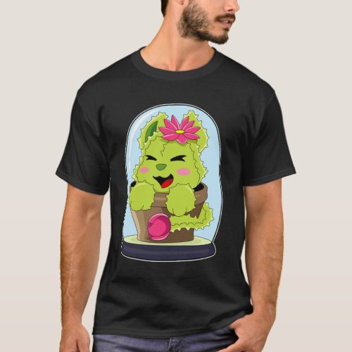 Cat Cactus T_Shirt