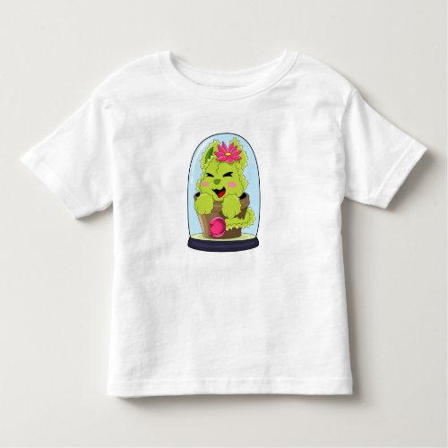 Cat Cactus Toddler T_shirt