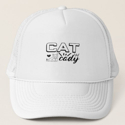 Cat Cady Cat Papa Trucker Hat