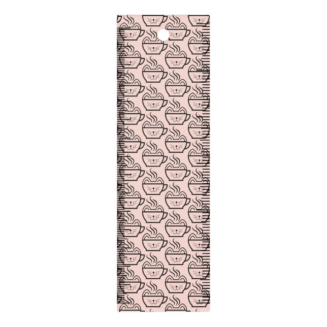 Cat Cafe pattern Ruler (Vertical)