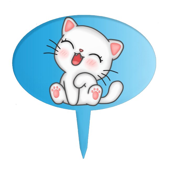 Cat Cake Topper (Front)