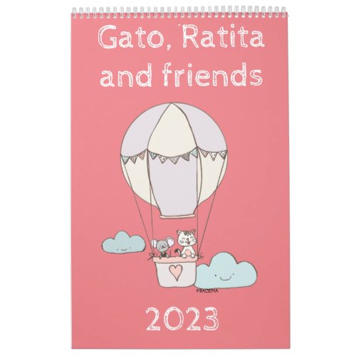 Cat Calendar Ratita and Friends Calendar