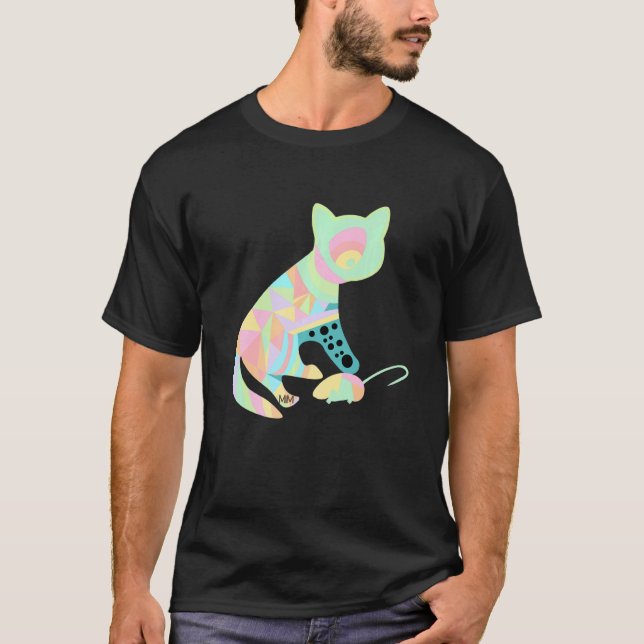 Cat  Calico T-Shirt (Front)
