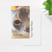 Cat Call Me Card (Desk)