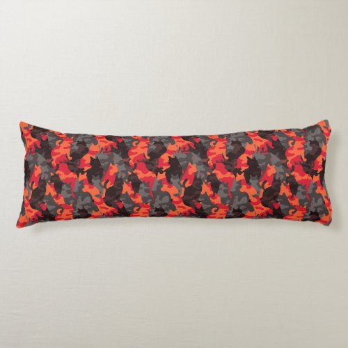 Cat Camouflage Bouquet Guest Room Decor Tropical D Body Pillow