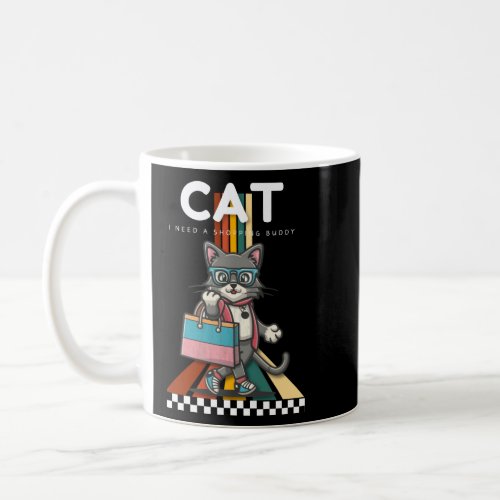 Cat can do the shopping  coffee mug