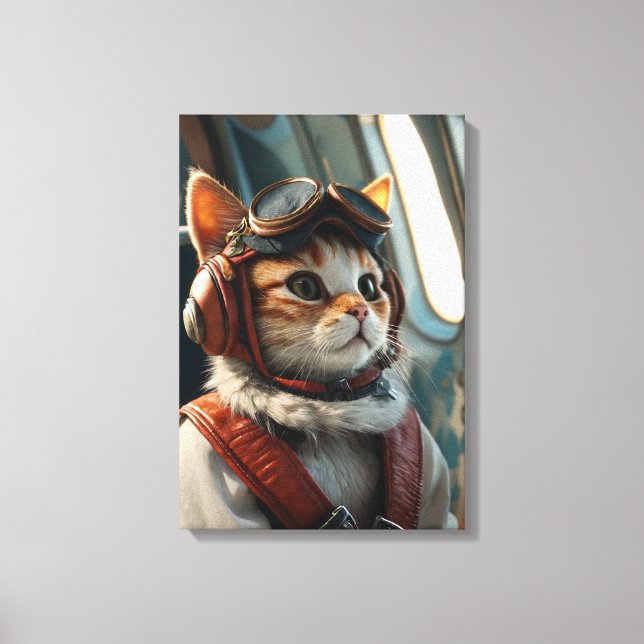 cat canvas picture (Front)