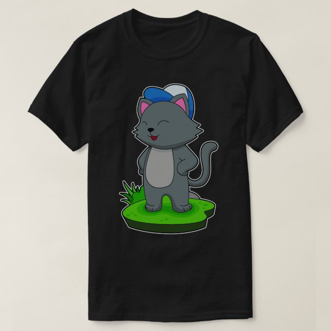 Cat Cap T-Shirt (Design Front)