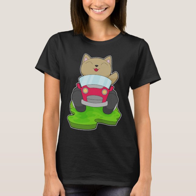 Cat Car T-Shirt (Front)