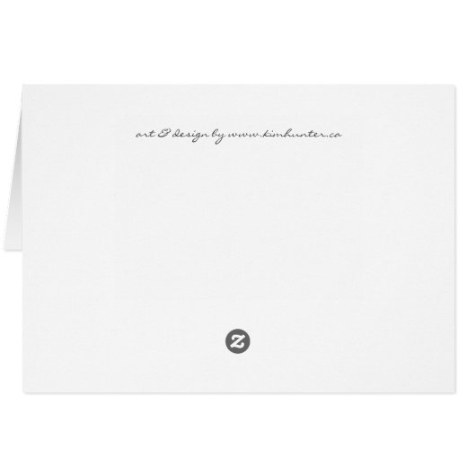 Cat Cards Custom Cat Lover Cards Personalize (Back Horizontal)