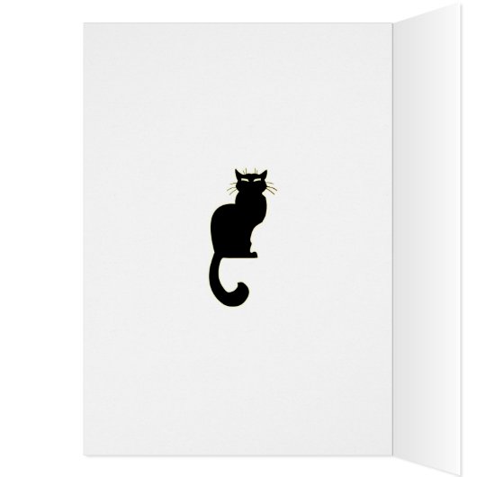 Cat Cards Custom Cat Lover Cards Personalize (Inside (Left))