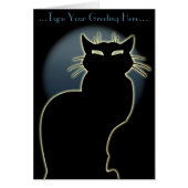 Cat Cards Custom Cat Lover Cards Personalize (Front)