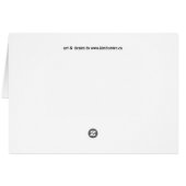 Cat Cards Custom Cat Lover Cards Personalize (Back Horizontal)