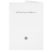 Cat Cards Custom Cat Lover Cards Personalize (Back)