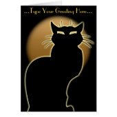 Cat Cards Custom Cat Lover Cards Personalize (Front)