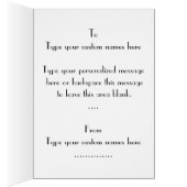 Cat Cards Custom Cat Lover Cards Personalize (Inside (Right))