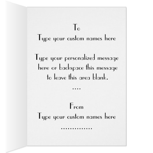 Cat Cards Custom Cat Lover Cards Personalize (Inside (Right))