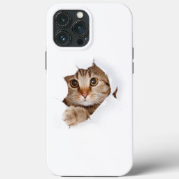 Cat iPhone 13 Pro Max Case