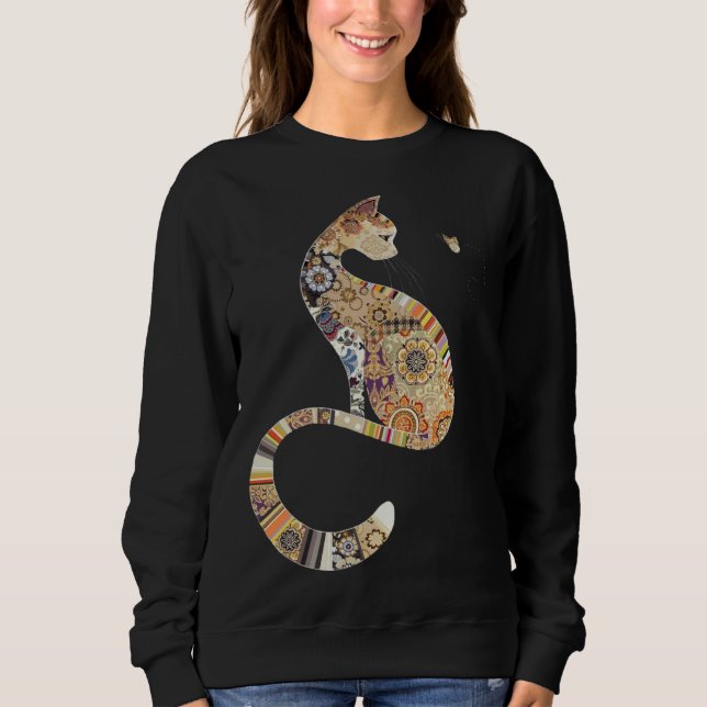 Cat cat  Cat  ca   cat women  1 Sweatshirt (Front)