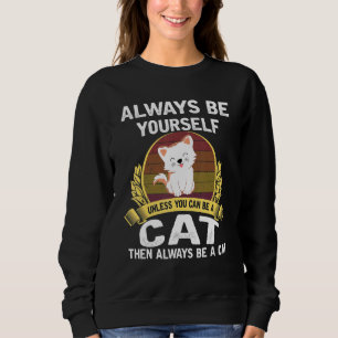Cat Cat Cat Cat Sweatshirt