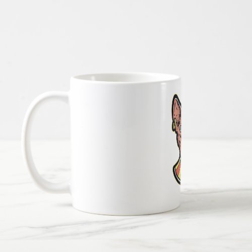 Cat Cat Egypt god sphinxes cool graphic design Coffee Mug