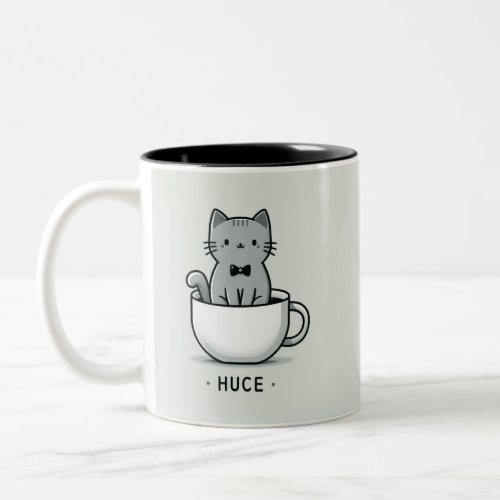 Cat cat Two_Tone coffee mug