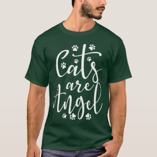 Cat Cats Are Angel gift T-Shirt